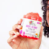 Alikay Naturals™ Aloe Berry Styling Gel 8 oz. with curly hair model