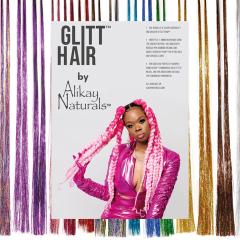 GlittHair™ Tinsel Extension Collection