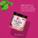 Alikay Naturals Aloe Berry Styling Gel for Kinky Curly Wavy Hair