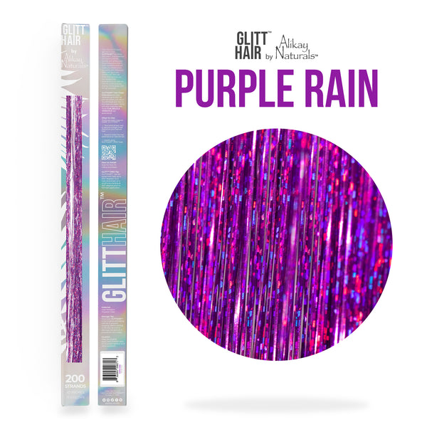 GlittHair™ Tinsel - Purple Rain